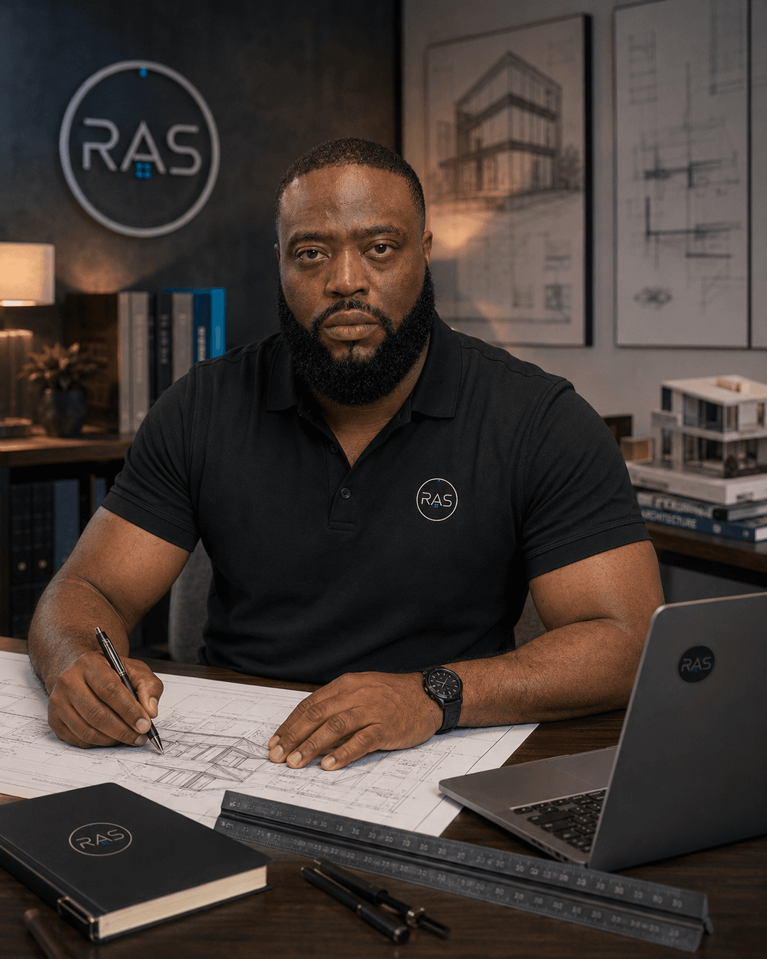 Portrait of Adrian K. Madengah, founder of Render Authority Studio.